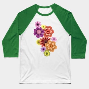 Flower Power Baseball T-Shirt